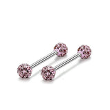 Stainless Steel Studded Tongue Nail Breast – Beauty Gifts — 7