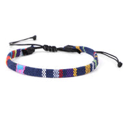 Iridescent Boho Bracelet Original Handmade Cotton – Jewelry Gift Ideas — 6