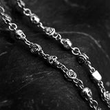 Silver S925 Sterling Silver Skull Necklace – Jewelry Gift Ideas — 3