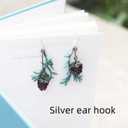Raspberry Vintage Berry Mori Style Leaves Distressed – Stylish Gifts — 14