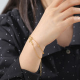 Simple Fashion Personality Vintage Cross Double Layer – Stylish Gifts — 1