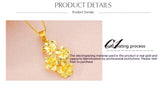 Vietnam Placer Gold Lady's Flower Accessories – Jewelry Gift Ideas — 11