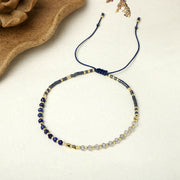 Agate Natural Stone Bead Woven Beads Small – Jewelry Gift Ideas — 12