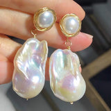 Cloud Light Baroque Pearl Earrings – Stylish Gifts — 4