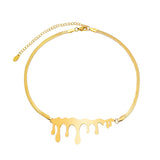 Niche Water Drop Element Necklace Clavicle Chain – Jewelry Gift Ideas — 15