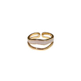 Zircon Rectangular Block Splicing Ring – Unique Gift Ideas — 7