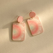 Ins Wind Color Design Girl Cute Simple Earrings – Gifts for Kids — 1