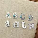 Fashion Alloy Alphabet Letter Earrings Accessories – Stylish Gifts — 3