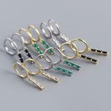 Light Luxury S925 Silver Ins Geometric – Holiday Gift Ideas — 1