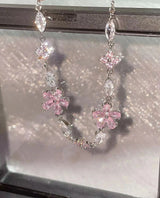 Women's Cherry Blossom Crystal Bracelet – Jewelry Gift Ideas — 20