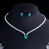 Ear Stud Clavicle Chain Shows Thin Zircon – Birthday Gifts — 5