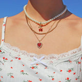 Pearl Necklace Couples Love Accessories – Jewelry Gift Ideas — 2