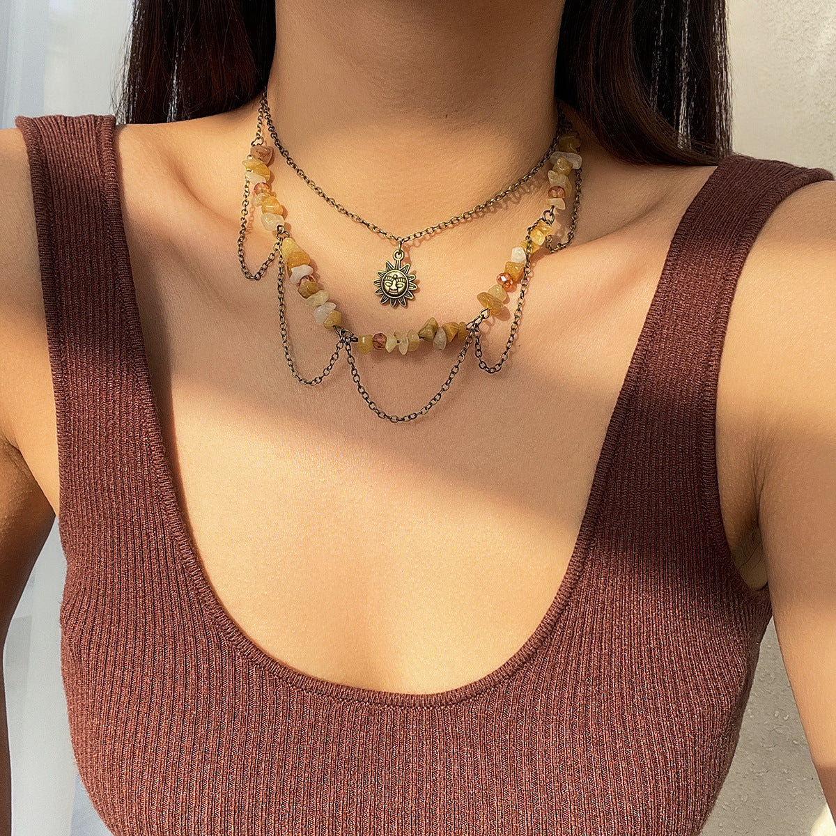 Sweet Cool Vacation Style Irregular Gravel – Jewelry Gift Ideas — 1