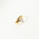 Ring Titanium Steel Plated 18K Gold – Birthday Gifts — 2