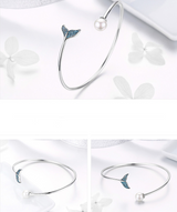 Mermaid's tears s925 sterling silver bracelet – Jewelry Gift Ideas — 4