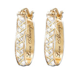 Diamond Rhinestone Crystal Zircon Stud Earrings – Small Gift Ideas — 4