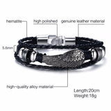 Alloy lucky figure 8 leather bracelet – Jewelry Gift Ideas — 20