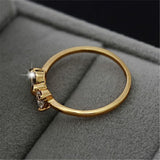 17KM Fashion Austrian Crystal Cubic Zirconia Ring – Stylish Gifts — 3