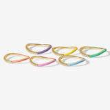 Design Fashion Women's Finger Jewelry Ultrathin Wave – Stylish Gifts — 7