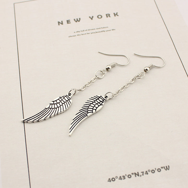 Fashion All-Match Angel Wings Wing Pendant Earrings – Stylish Gifts — 1