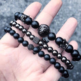 Fashion Luxury Charm Hand Men's Bracelet Handmade – Stylish Gifts — 3