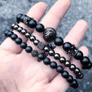 Fashion Luxury Charm Hand Men's Bracelet Handmade – Stylish Gifts — 3