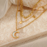 Personality Trend Star Moon Necklace – Jewelry Gift Ideas — 3