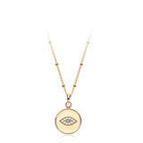 Devil's Eye Pendant Fashion Necklace – Jewelry Gift Ideas — 4