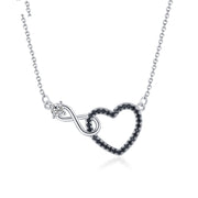 Creative Hollow Heart-shaped Zircon Necklace – Jewelry Gift Ideas — 6
