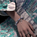 Multi Panel Reflective Pearl Bracelet – Jewelry Gift Ideas — 8