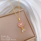 Necklace And Earrings Suite Light Luxury Full – Jewelry Gift Ideas — 6