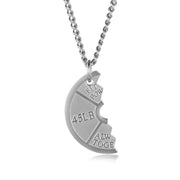 Dumbbell piece couple pendant – Jewelry Gift Ideas — 10