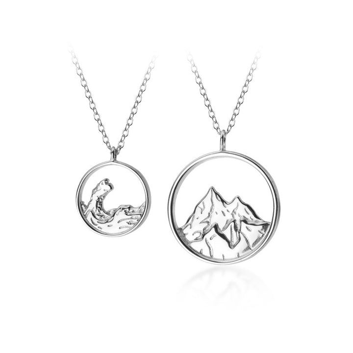 The New Eachother Simple Retro Couple Necklace – Jewelry Gift Ideas — 1