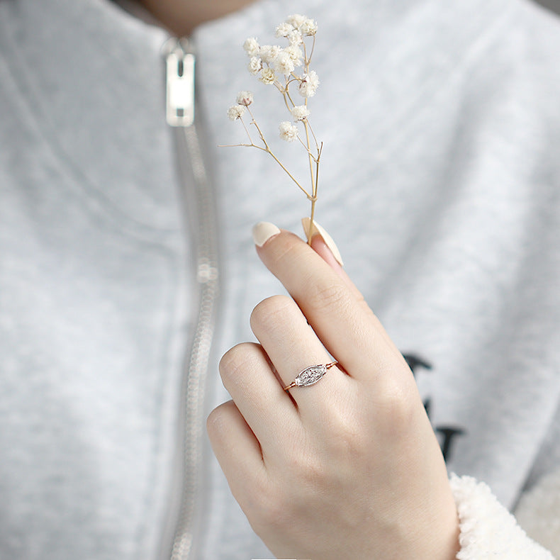 Natural Cordierite Reversed Vintage Style Ring – Stylish Gifts — 1