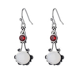 White Moonstone Earrings – Practical Gifts — 7
