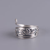 Retro Ethnic Style Lotus Peacock Opening Ring – Stylish Gifts — 6