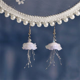 Cloud Fall Jellyfish Earrings Temperament Senior – Stylish Gifts — 4