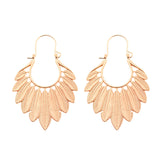 Hawaii palm leaf leaves earrings – Thoughtful Gifts — 5