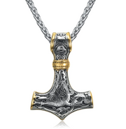 Beowulf Regalia Handcrafted Stainless Steel Dual – Jewelry Gift Ideas — 4