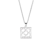 Personalized Titanium Steel Cut Barcelona Flower – Jewelry Gift Ideas — 4