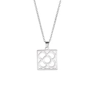Personalized Titanium Steel Cut Barcelona Flower – Jewelry Gift Ideas — 4