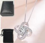 Sterling Silver Four-Leaf Clover Necklace – Jewelry Gift Ideas — 1