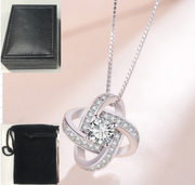 Sterling Silver Four-Leaf Clover Necklace – Jewelry Gift Ideas — 1
