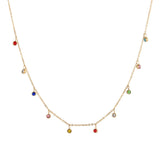 Electroplated 18K Gold Color Zircon Water Drops – Jewelry Gift Ideas — 3