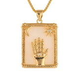 Jewelry Ins Shell Palm Snake Pendant Copper – Jewelry Gift Ideas — 6