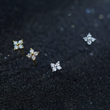 S925 silver flower earrings – Special Occasion Gifts — 2