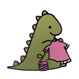 Cute Dinosaur Knit Sweater Brooch Creative – Jewelry Gift Ideas — 4