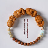Cartoon Cute Four No Buddha Single Loop Bracelet – Jewelry Gift Ideas — 3