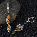 Flower long earrings – Thoughtful Gifts — 7