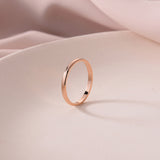 Simple Stylish Glossy Ring Simple Bracelet – Jewelry Gift Ideas — 3